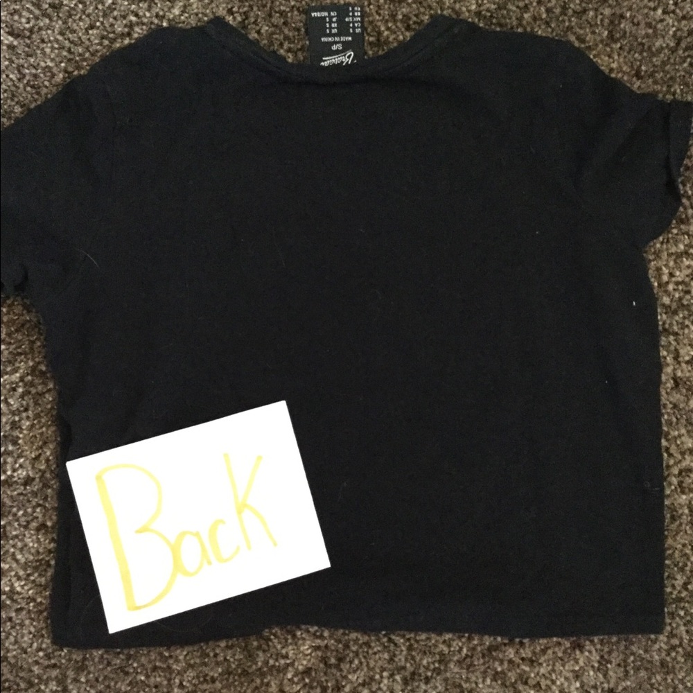 RAMONS TWEEN GIRL CROP TOP - Picture 2 of 3